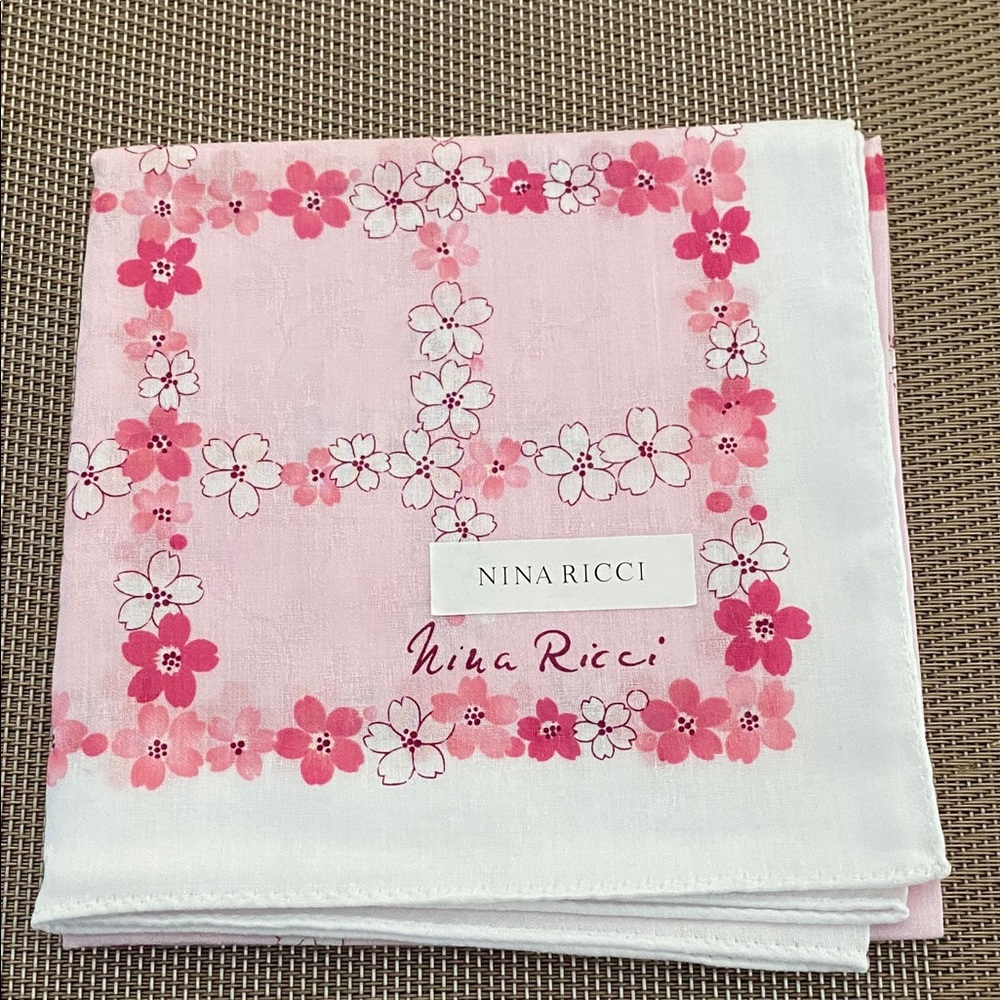 Nina Ricci Cherry Blossom Large Handkerchief